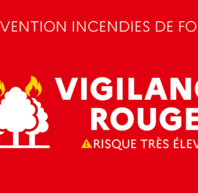 vigilance rouge feux de forêts