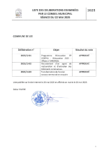 lsite délibérations CM du 22 mai 2025.PDF