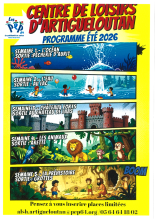 centre loisirs artigueloutan programme été.PDF